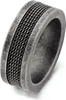 Frank 1967 7FR-0018-59 Stalen Herenring - Bewerkt - 8mm Produktbild-Vorschau 1