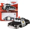 A toy police car from Disney Pixar's Cars franchise, displayed in its retail packaging. Produktbild-Vorschau