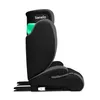 Side view of a black and gray car seat on a white background. Anteprima dell’immagine prodotto