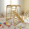 Indoor Spielplatz Kletterwand Klettergerüst Sprossenwand Produktbild-Vorschau 4