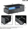 OKWISH Table basse 100x50x35 cm - LED via Appli et 2 Voir les images du produit 7