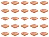 25x Pfostenkappe Kupfer 101 mm Pyramide Abdeckkappe für Produktbild-Vorschau 1