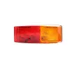 A rectangular automotive tail light with red and orange sections, shown against a white background. Anteprima dell’immagine prodotto