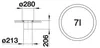 BLANCO Solon, 21,2 cm, 21,2 cm, 19,8 cm Produktbild-Vorschau 6
