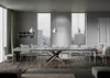 Ausziehbarer Tisch 90x160/420 cm Volantis Cemento Gestell Produktbild-Vorschau 4