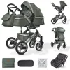 BRONEA® EXQUISE 2.0 Kombi-Kinderwagen 3-in-1 mit MATRATZE & Produktbild-Vorschau 1
