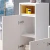 Midischrank Vicco Beatrice Weiß 38 x 93 cm, Model 36124 Produktbild-Vorschau 5