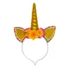 LED Einhorn Haarreif Unicorn bunt blinkend Leuchtend Produktbild-Vorschau 5