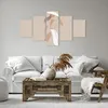 Bild auf Leinwand - Leinwandbild - 5 Teile - Minimalismus Produktbild-Vorschau 6