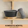 Tortillada - Mortaio XXL con pestello in granito con base Anteprima dell’immagine prodotto 5