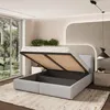 Masseno Polsterbett FELURO 180x200 cm, Polsterbett mit Produktbild-Vorschau 2