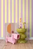 ESTAhome Tapete Streifen Pastellgelb und Violett 53 cm x Produktbild-Vorschau 8
