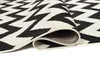 Tapis Salon Chambre à coucher Modernes Design Blanc Noir Voir les images du produit 5
