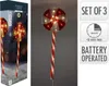 Tuinsteker lollypop 62 cm kerstversiering Nampook Productafbeelding-voorbeeld 5