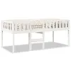 vidaXL Kinderbett ohne Matratze Weiß 90x190 cm Massivholz Produktbild-Vorschau 1