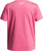 Under Armour Tech Wordmark Graphic Ss - super pink, Größe:S Produktbild-Vorschau 2