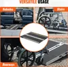 SucceBuy Portable Rollstuhl Rampe, 2 ft, 800 lbs Kapazität. Produktbild-Vorschau 6