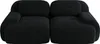 82'' Loveseat-Sofa aus Cordstoff, modular kombinierbar mit Produktbild-Vorschau 11