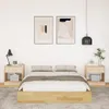 vidaXL Letto in legno massiccio senza materasso 120x200 cm Anteprima dell’immagine prodotto 4