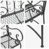 vidaXL Tuinbank, 2 zitplaatsen, 114 x 56,5 x 90 cm, staal, Productafbeelding-voorbeeld 6