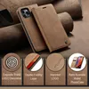 iPhone 15 Pro Max Hülle, Retro Kunstledertasche Produktbild-Vorschau 2