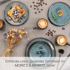 Moritz & Moritz SOLID 24tlg Geschirrset Blau Produktbild-Vorschau 8