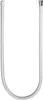 Dornbracht WaterTube Kneipp-slang, 2000 mm, wit, chroom, 1 Productafbeelding-voorbeeld 1