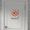 Metallschild mit Kein Hundeklo Motiv und Spruch: Hier bitte Produktbild-Vorschau 6