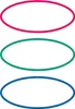 HERMA 5782 10x Schuletiketten neutral rot/grün/blau oval Produktbild-Vorschau 5