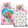 Paw Patrol Mädchen-Bettwäsche 80x80 cm + 135x200 cm · Produktbild-Vorschau 1