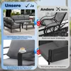 MeXo Gartenmöbelset, Loungeset Aluminium für 4-5 Personen Produktbild-Vorschau 8