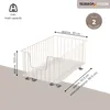 Kosz wysuwany do szafki Bremermann, 2 x 30 cm z pó?k?, Podgląd zdjęcia produktu 7