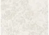 A close-up view of a beige, cream, and gray floral wallpaper with a tree branch pattern. Podgląd zdjęcia produktu