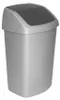 Curver Schwingdeckeleimer silber 10 Ltr. Produktbild-Vorschau 3