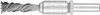 PFERD 43218003, Topfbürste, 6 mm, 1 cm, 10000 RPM, 10 Produktbild-Vorschau 3