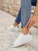 Dámské tenisky Royalfashion Calista stříbrno-bílé stylové , Náhled obrázku produktu 2