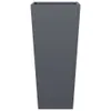 vidaXL Pflanzkübel 2 Stk. Anthrazit 35x35x75 cm Stahl Produktbild-Vorschau 5