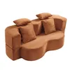 2-in-1 Cord Schlafsofa, modulares Bodensofa mit Kissen, 196 Produktbild-Vorschau 10
