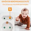 ORSEM Mehrfachsteckdose Schutzkontakt Steckdosenadapter Produktbild-Vorschau 3