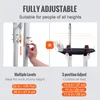 VEVOR trampoli in alluminio per soffitto 91,4-126,7 cm Anteprima dell’immagine prodotto 9