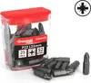25 Kreuzschlitz PZ2 Bits aus S2 Stahl Schraubendreher Bit Produktbild-Vorschau 1