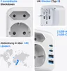VOOMY Reiseadapter UK Typ G – Für Großbritannien, USB-C & Produktbild-Vorschau 3