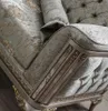 Luxus Stoffsofa Chesterfield Sofagarnitur Dreisitzer Sessel Produktbild-Vorschau 12