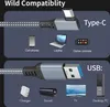 Datový kabel VR Link Cable stříbrno-šedý opletený (A-C) 5m Náhled obrázku produktu 7