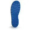 The sole of a blue work boot is shown against a white background. Produktbild-Vorschau