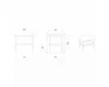 Hocker mit 1 Ablage Devo Oval BxHxT 50x39.6x35 cm Produktbild-Vorschau 3