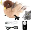 Jouet interactif pour chats : un oiseau en peluche avec Voir les images du produit 2