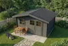 Alpholz Gartenhaus Valeria mit Fußboden aus Holz, Produktbild-Vorschau 4