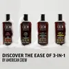 American Crew 3-IN-1, 1000 ml, 3-in-1 Shampoo & Produktbild-Vorschau 5
