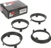 4x Zentrierringe Distanzringe Grau Ø 57,1 mm - Ø 60,1 mm Produktbild-Vorschau 1